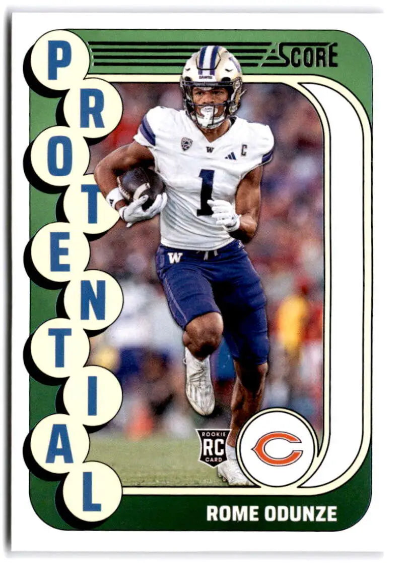 2024 Score Protential #18 Rome Odunze NM-MT Bears