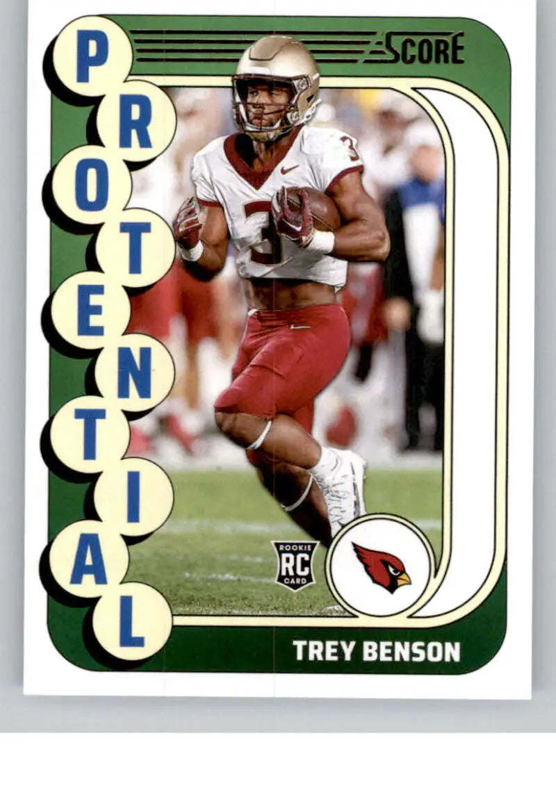 2024 Score Protential #24 Trey Benson NM-MT Cardinals