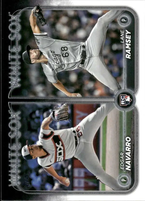 2024 Topps Update #US128 Edgar Navarro /Lane Ramsey NM-MT RC Rookie White Sox