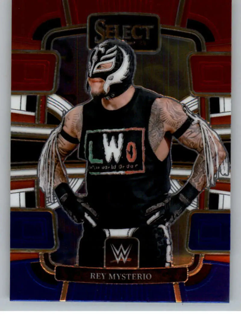 2024 Panini Select Red and Blue #22 Rey Mysterio Concourse NM-MT