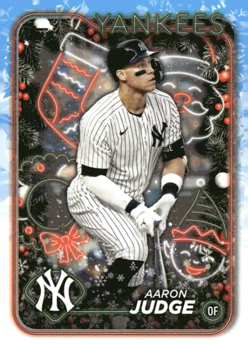 2024 Topps Holiday #H99 Aaron Judge NM-MT Yankees