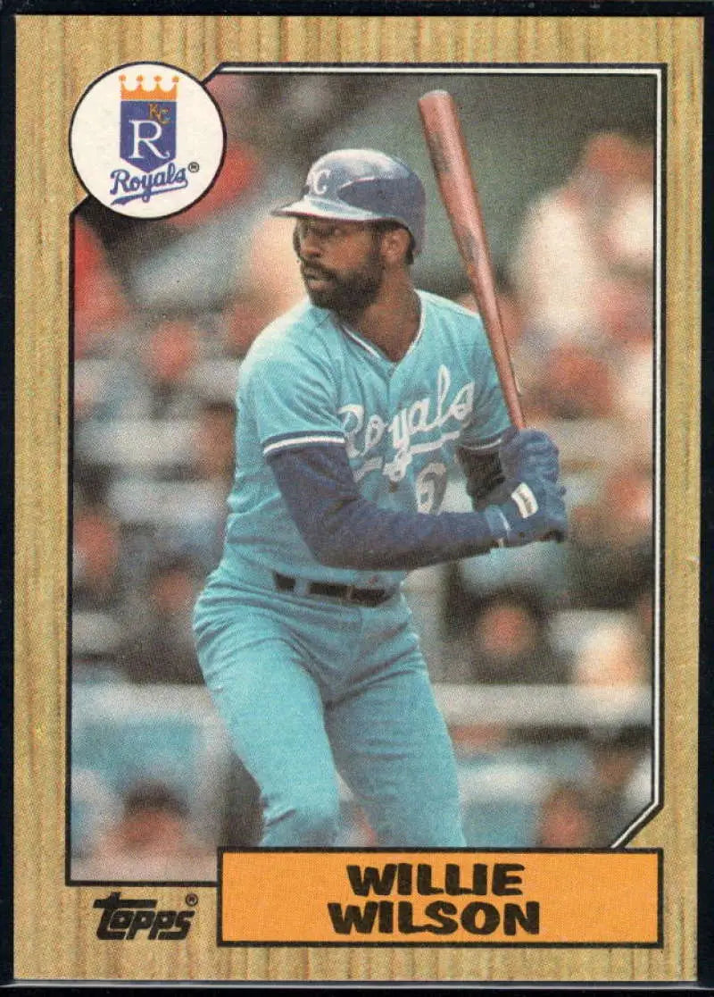 1987 Topps #783 Willie Wilson NM-MT