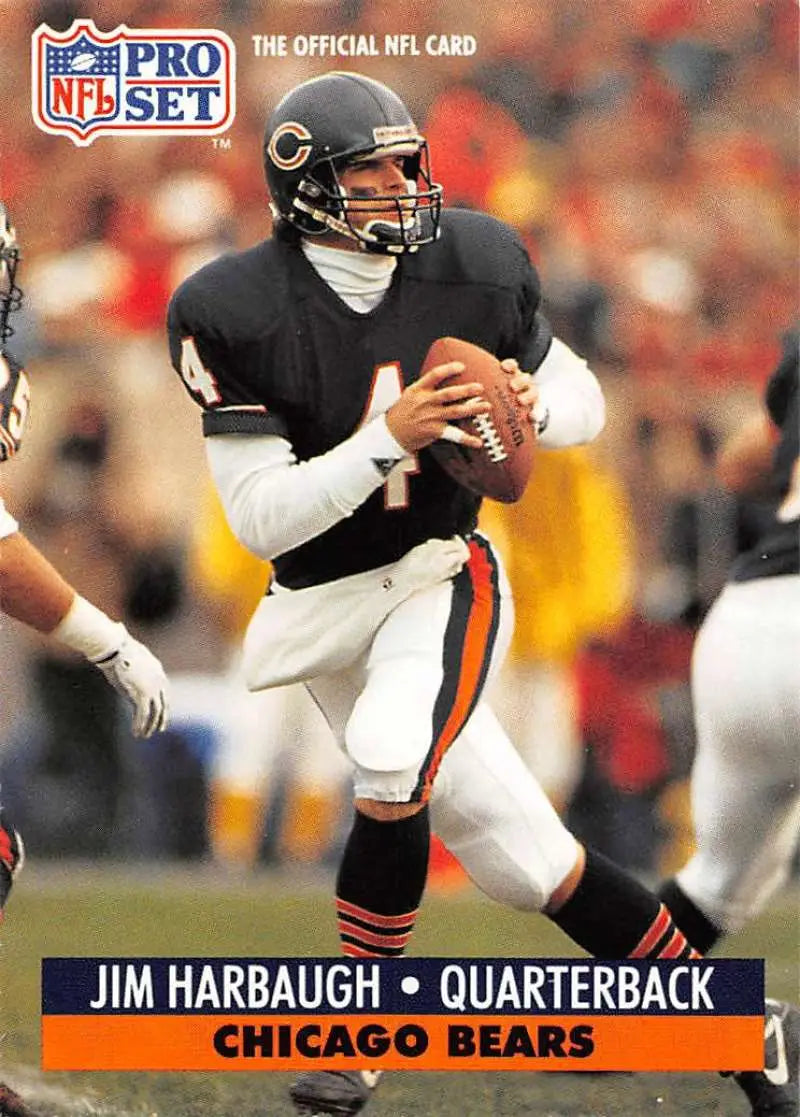 1991 Pro Set #104 Jim Harbaugh NM Near Mint