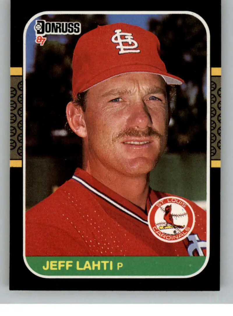 1987 Donruss #577 Jeff Lahti NM-MT Cardinals