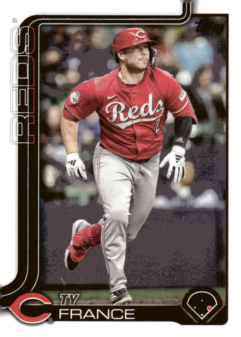 2025 Topps #227 Ty France NM-MT Reds