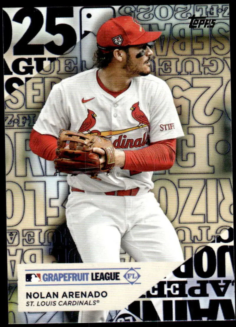 2025 Topps Training Grounds #TG-1 Nolan Arenado NM-MT Cardinals