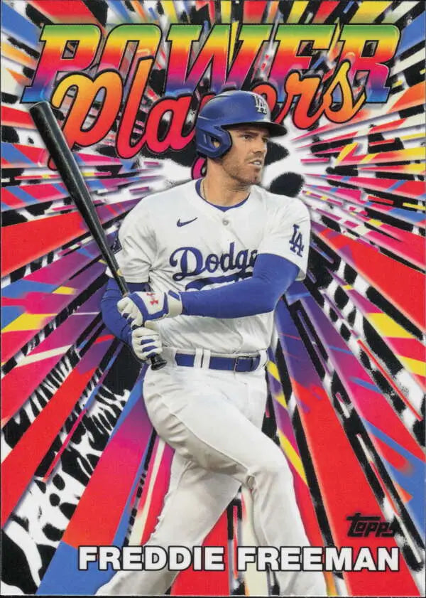 2025 Topps Celebration Power Players #PP-24 Freddie Freeman NM-MT Dodgers