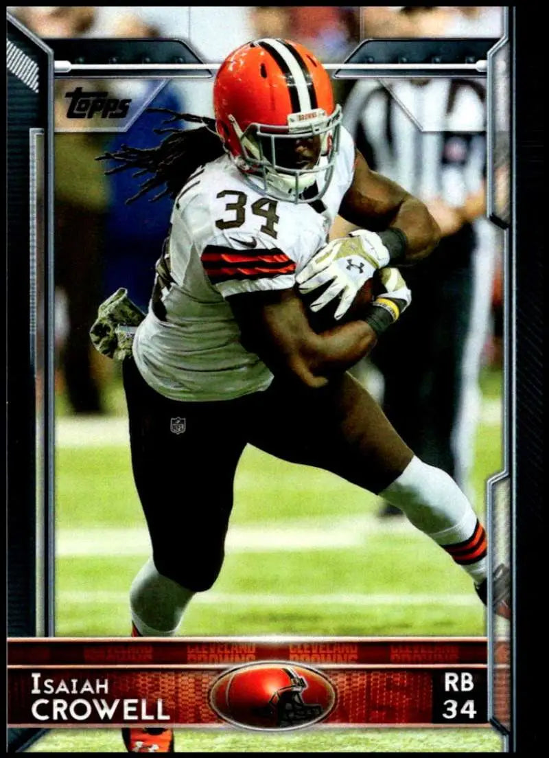 2015 Topps #74 Isaiah Crowell NM-MT Browns