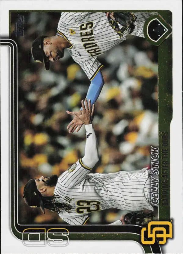 2025 Topps #389 Xander Bogaerts Combo Card/Checklist NM-MT Padres
