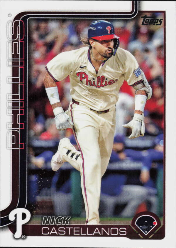 2025 Topps #427 Nick Castellanos NM-MT Phillies