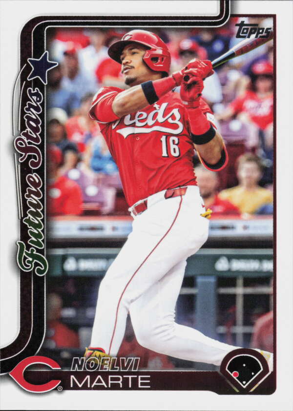 2025 Topps #628 Noelvi Marte Future Stars NM-MT Reds