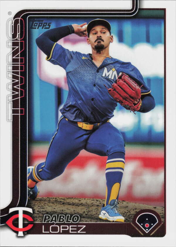 2025 Topps #662 Pablo Lopez NM-MT Twins