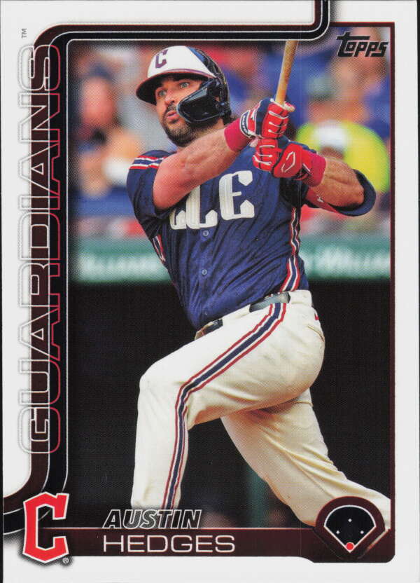 2025 Topps #667 Austin Hedges NM-MT Guardians