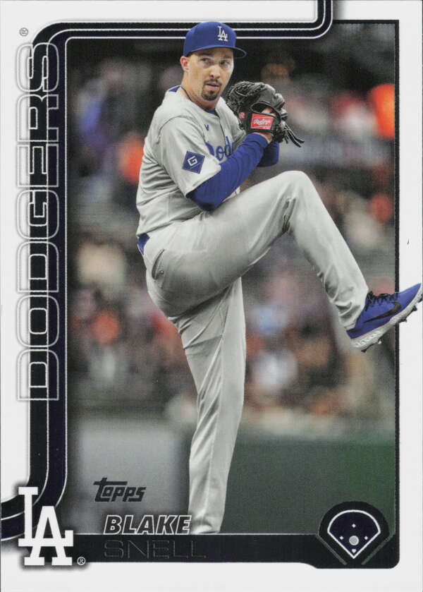 2025 Topps #676 Blake Snell NM-MT Dodgers