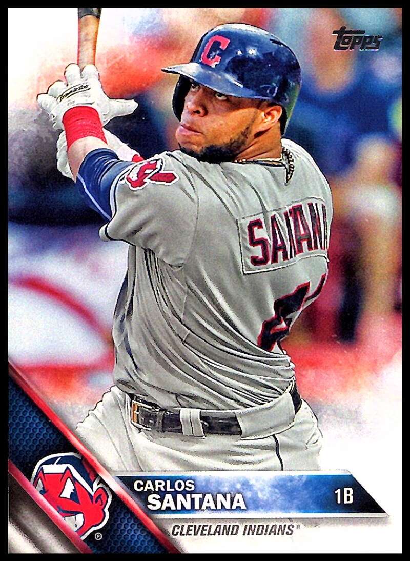 2016 Topps #339 Carlos Santana NM-MT Indians