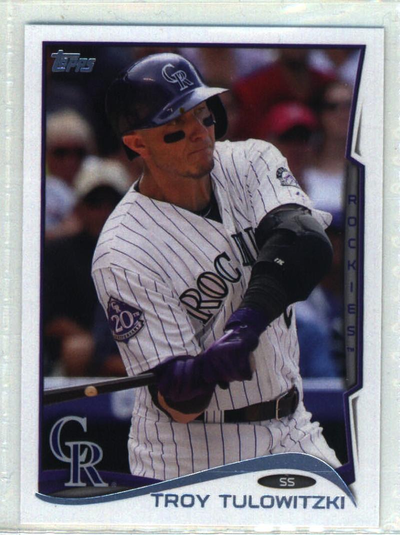 2014 Topps #25 Troy Tulowitzki NM-MT