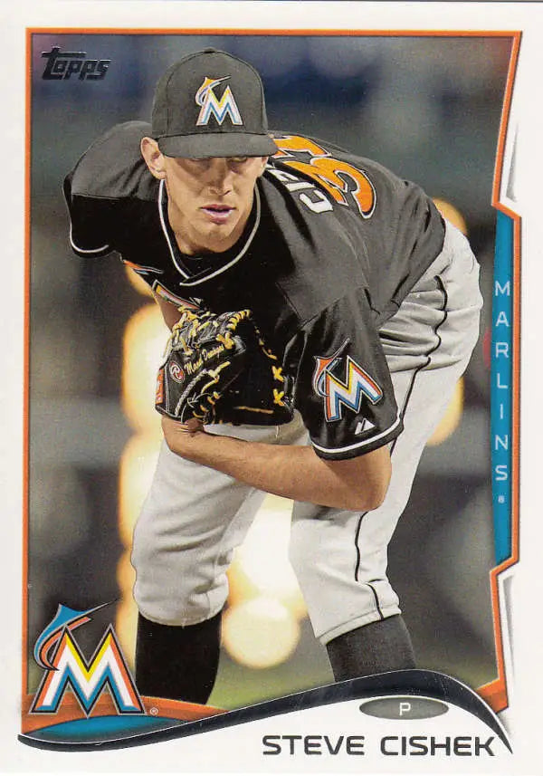 2014 Topps #305 Steve Cishek NM-MT