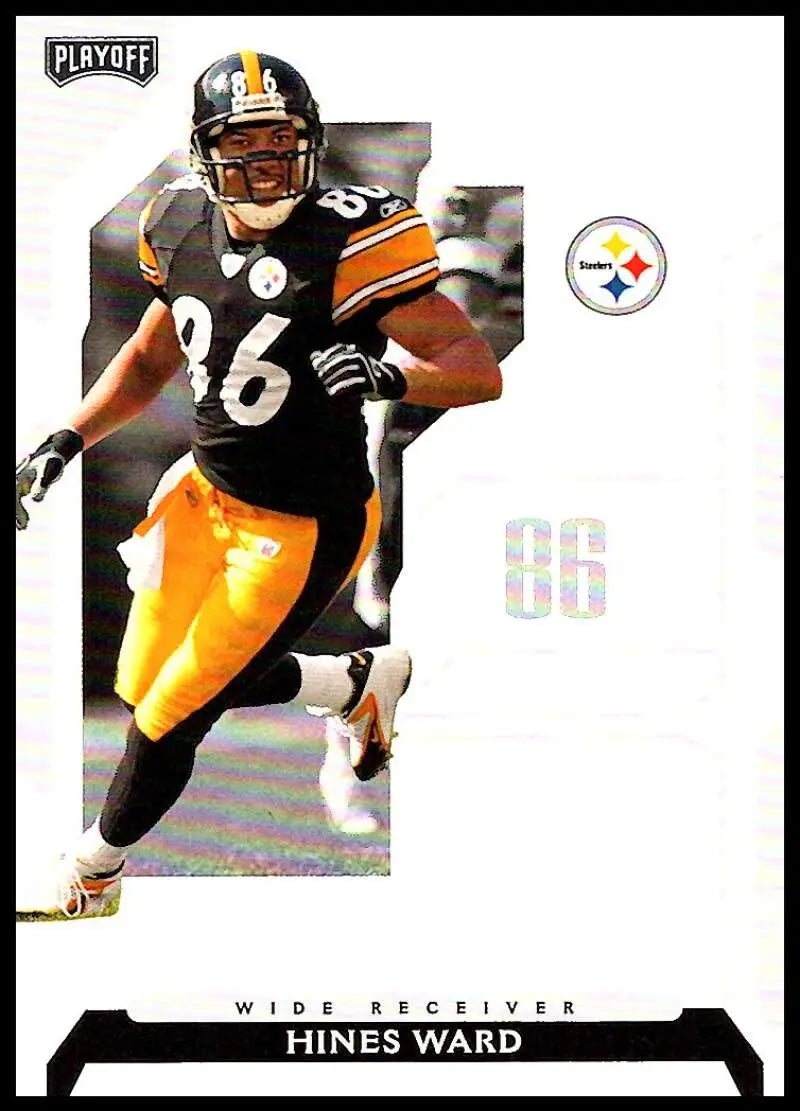 2006 Playoff NFL Playoffs #28 Hines Ward NM Near Mint