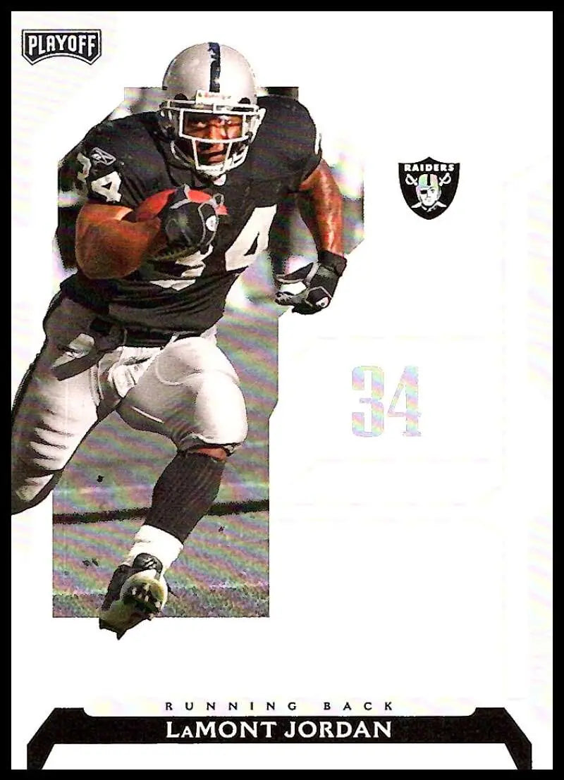 2006 Playoff NFL Playoffs #34 LaMont Jordan NM Near Mint