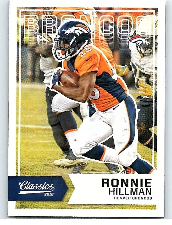 2016 Panini Classics #39 Ronnie Hillman NM-MT Broncos