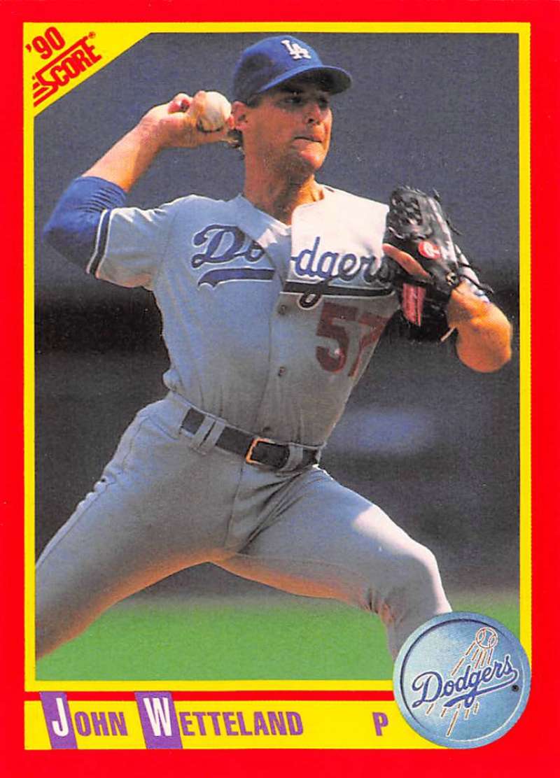 1990 Score #388 John Wetteland NM-MT Dodgers