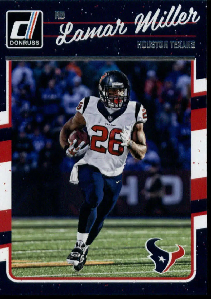 2016 Donruss #123 Lamar Miller NM-MT