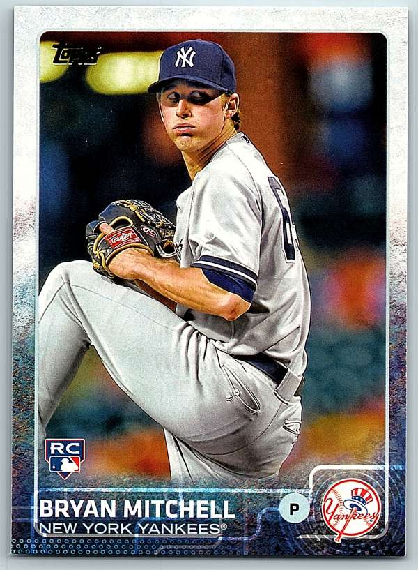2015 Topps #224 Bryan Mitchell NM-MT RC Rookie Yankees