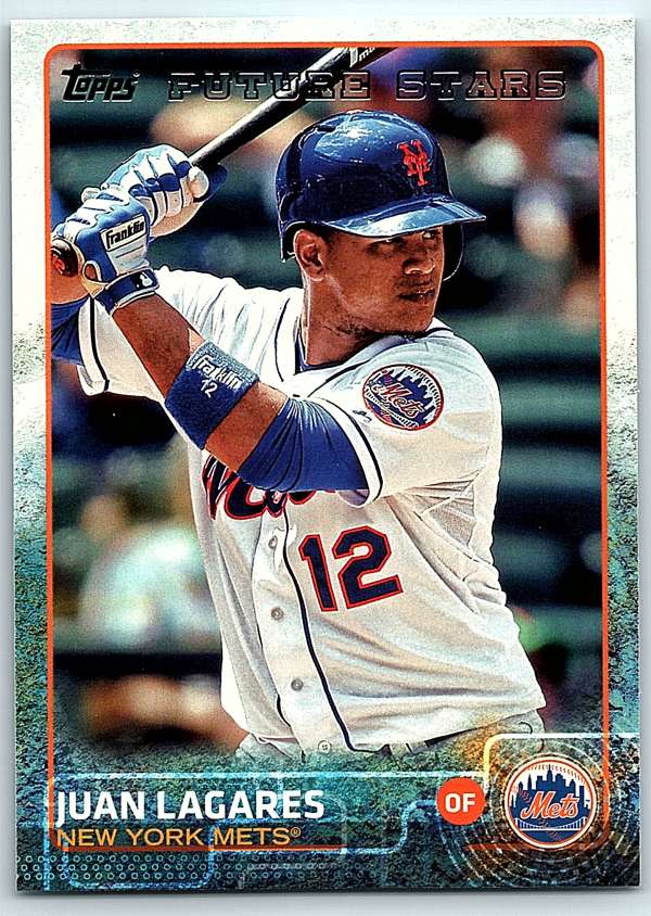 2015 Topps #306 Juan Lagares Future Star NM-MT