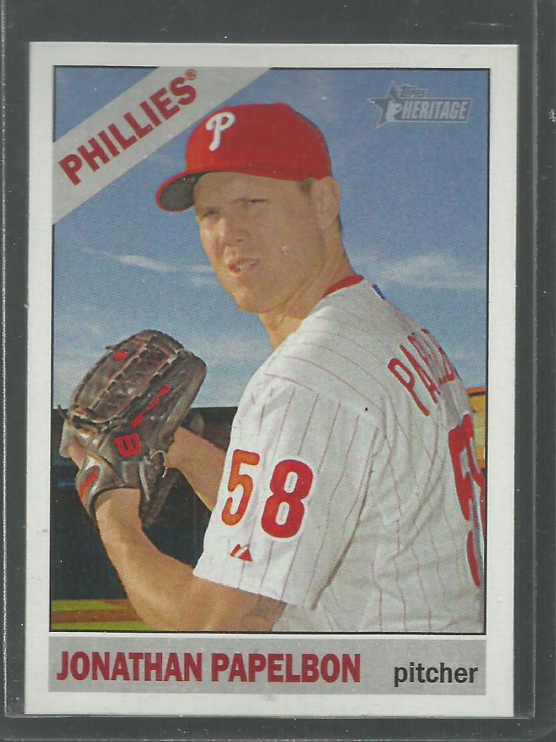 2015 Topps Heritage #118 Jonathan Papelbon NM-MT Phillies