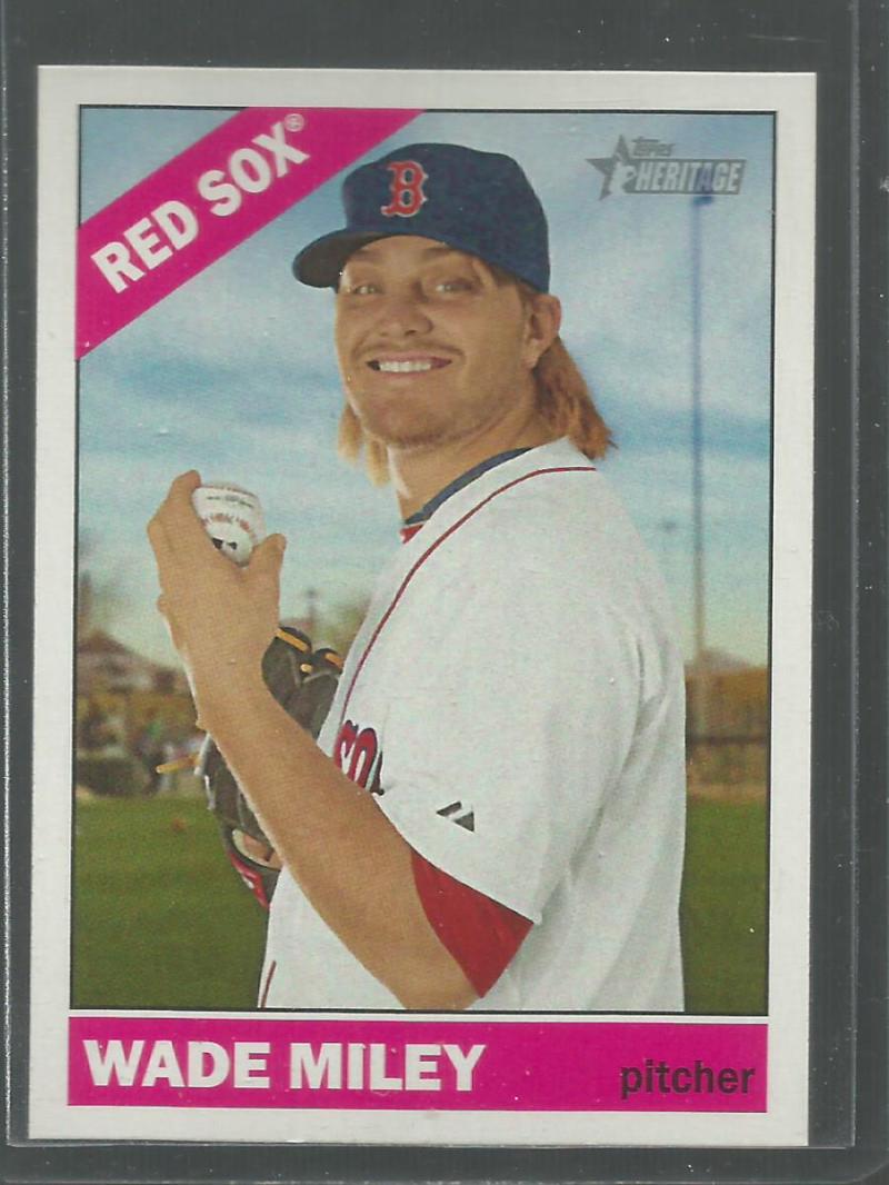 2015 Topps Heritage #248 Wade Miley NM-MT Red Sox