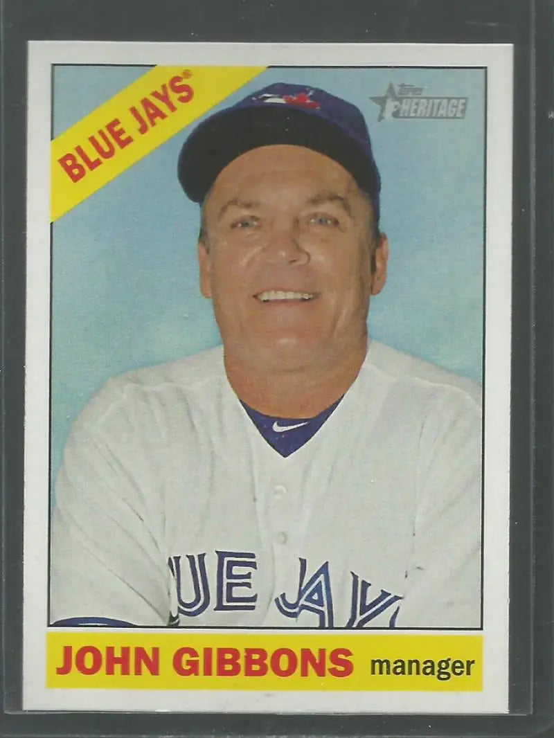 2015 Topps Heritage #279 John Gibbons NM-MT Blue Jays