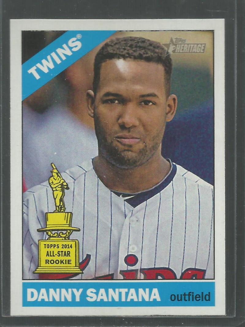 2015 Topps Heritage #347 Danny Santana NM-MT Twins