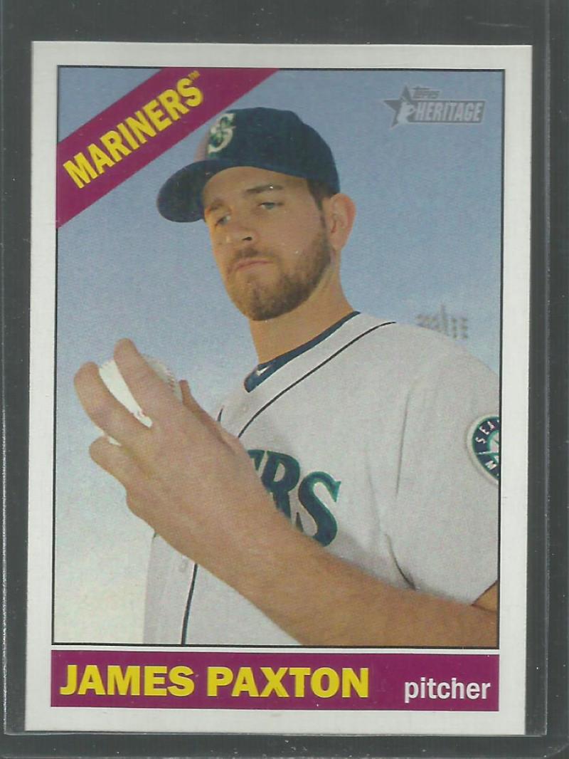 2015 Topps Heritage #354 James Paxton NM-MT Mariners