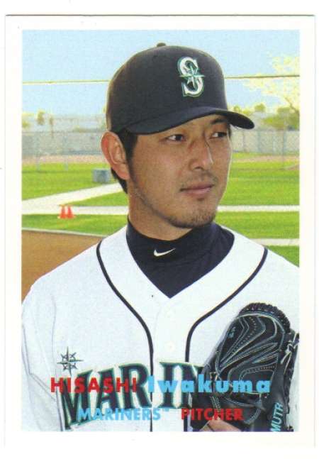 2015 Topps Archives #19 Hisashi Iwakuma (1957 Topps) NM-MT
