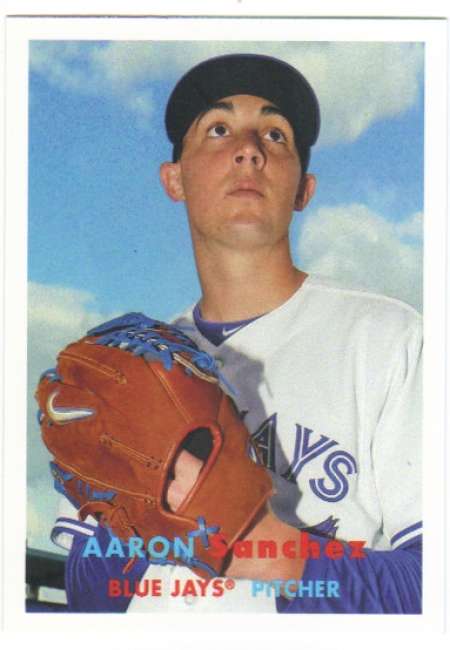 2015 Topps Archives #68 Aaron Sanchez (1957 Topps) NM-MT
