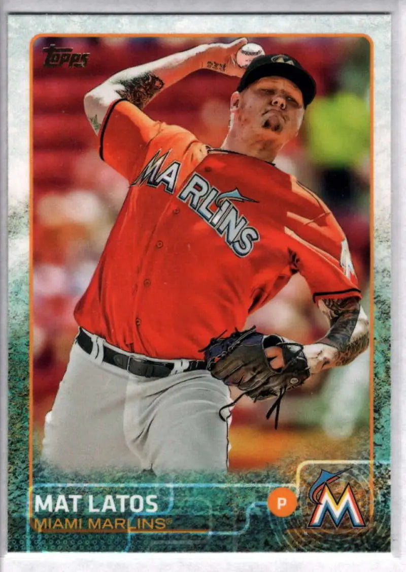 2015 Topps #467 Mat Latos NM-MT