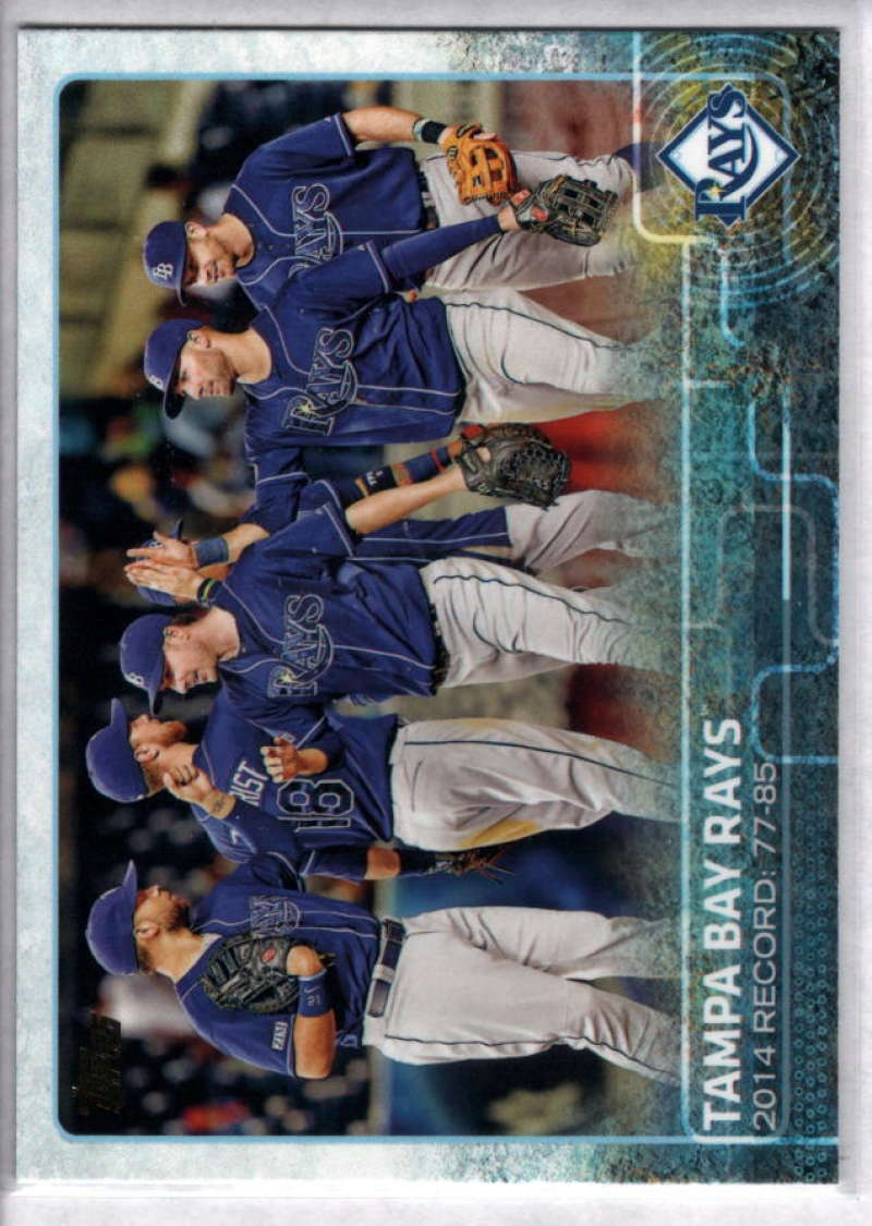 2015 Topps #669 Tampa Bay Rays NM-MT Rays
