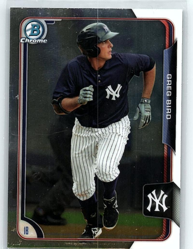 2015 Bowman Chrome Prospects #BCP74 Greg Bird NM-MT Yankees
