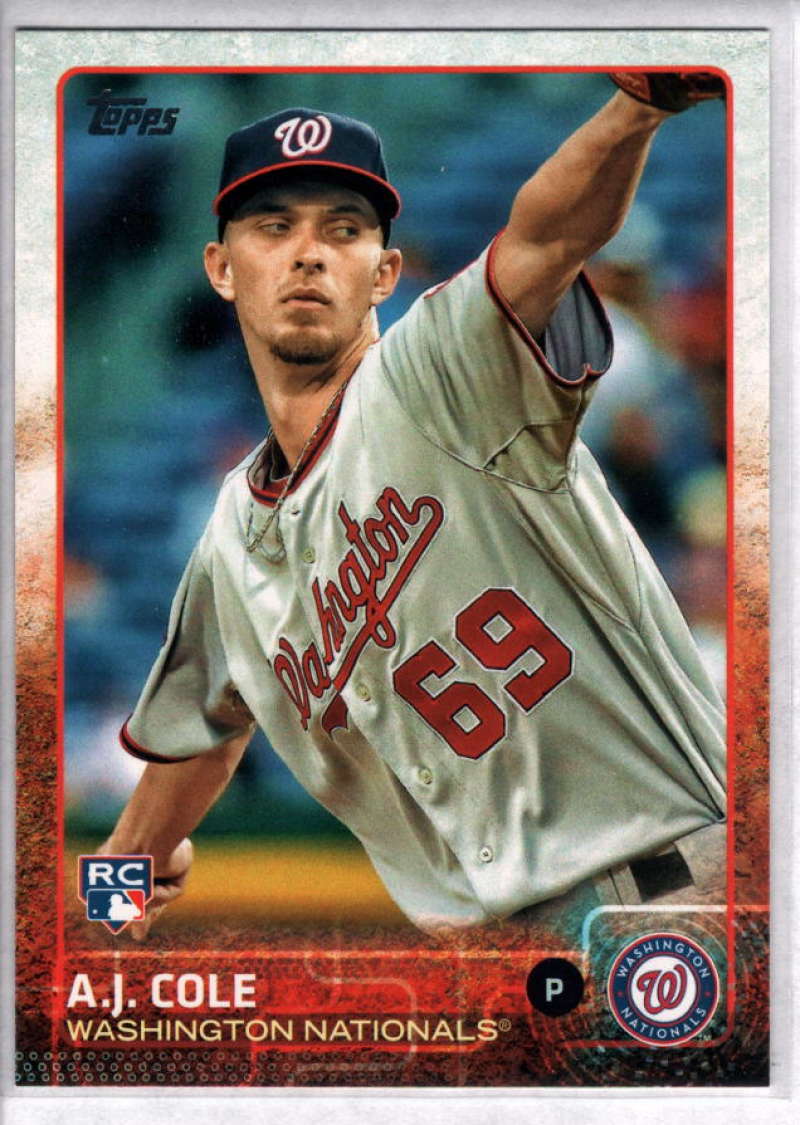 2015 Topps Update #US238 A.J. Cole NM-MT RC Rookie Nationals