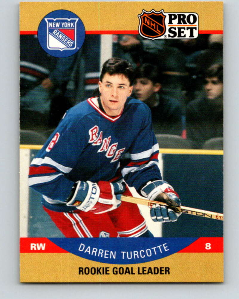 1990-91 Pro Set #400 Darren Turcotte NM-MT 