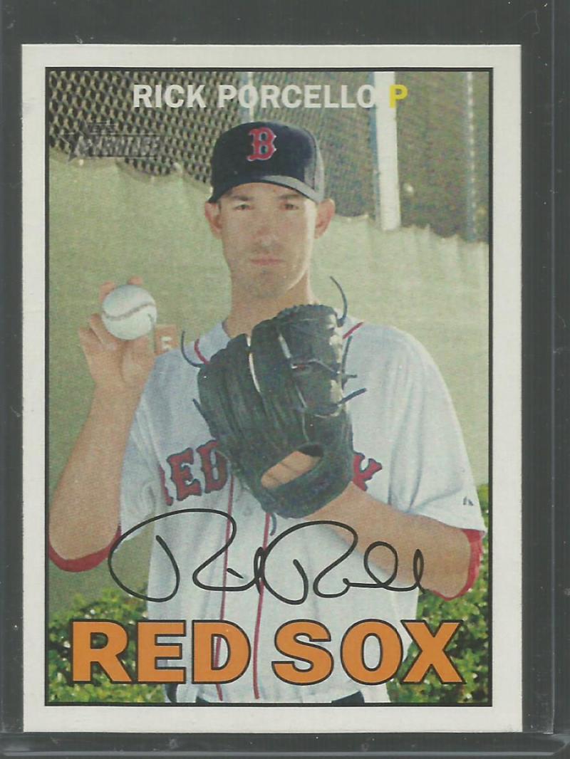 2016 Topps Heritage #192 Rick Porcello NM Near Mint