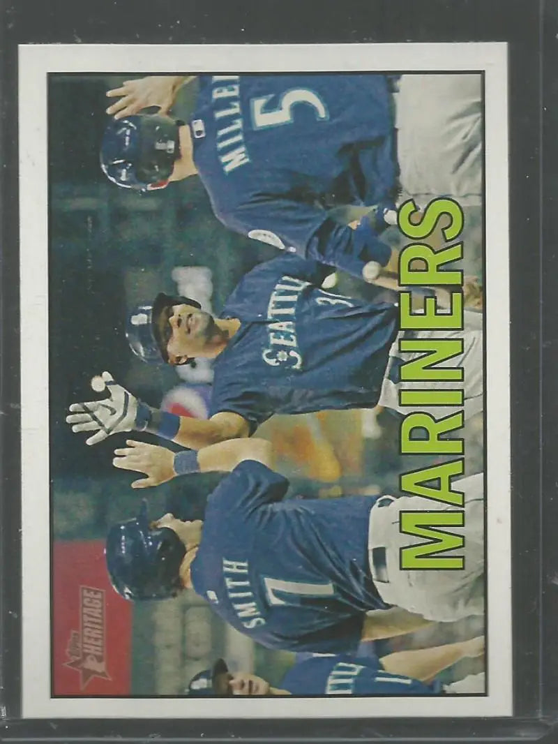 2016 Topps Heritage #354 Seattle Mariners NM-MT