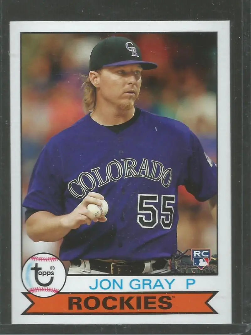 2016 Topps Archives #154 Jon Gray 1979 Design NM-MT RC Rookie Rockies