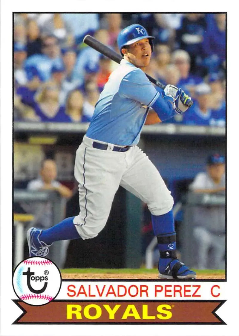 2016 Topps Archives #183 Salvador Perez 1979 Design NM-MT Royals