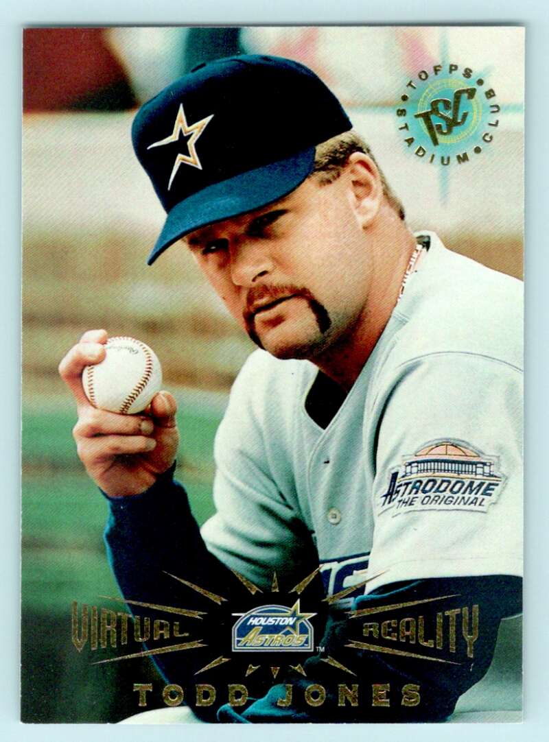 1995 Topps Stadium Club Virtual Reality #65 Todd Jones NM-MT Astros
