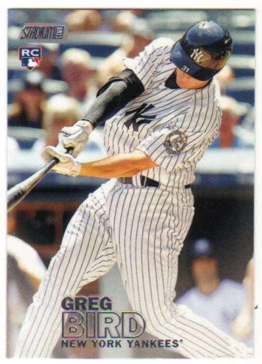 2016 Topps Stadium Club #46 Greg Bird NM-MT RC Rookie