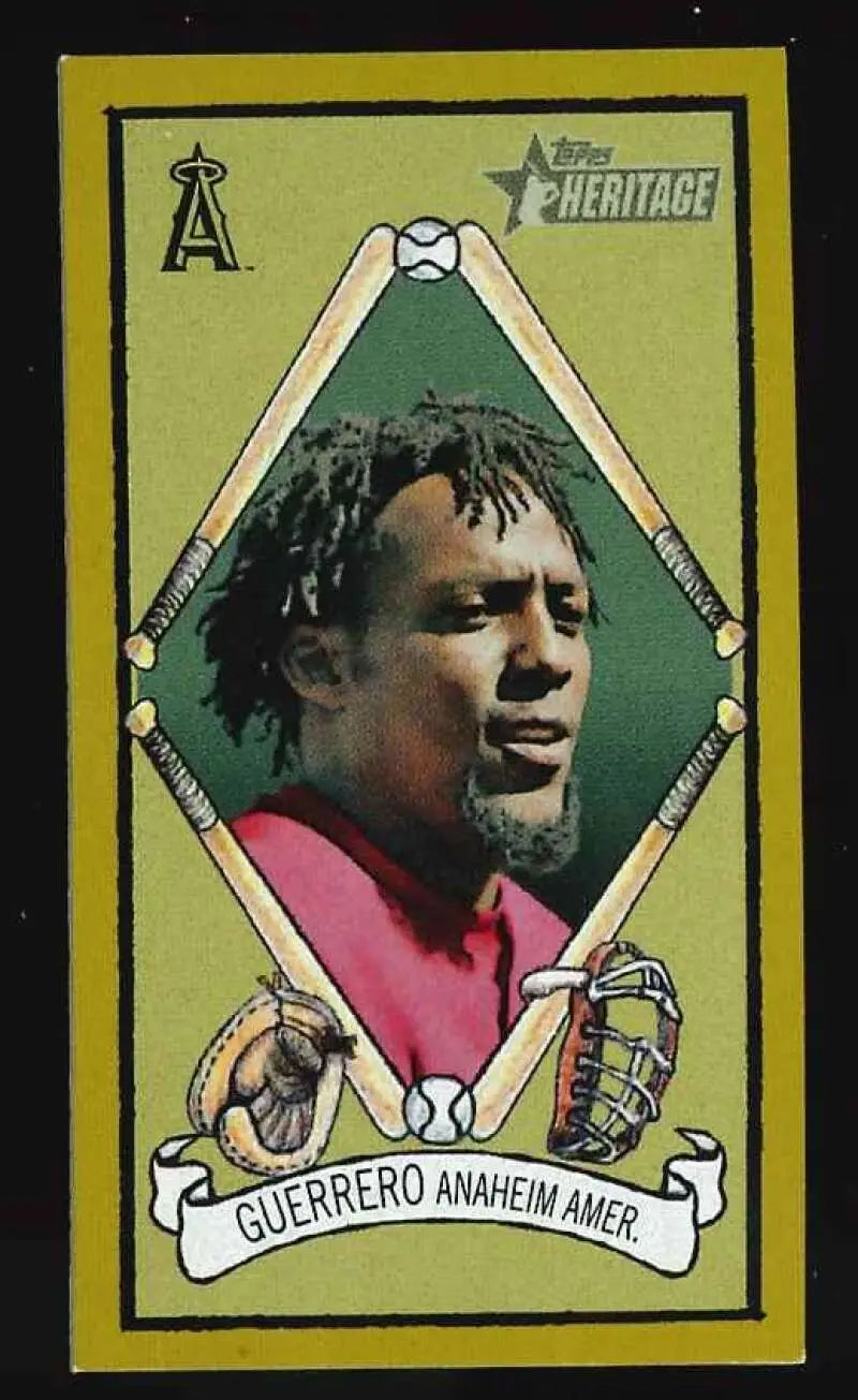 2008 Topps Heritage T205 Mini #HTCP13 Vladimir Guerrero NM-MT Angels