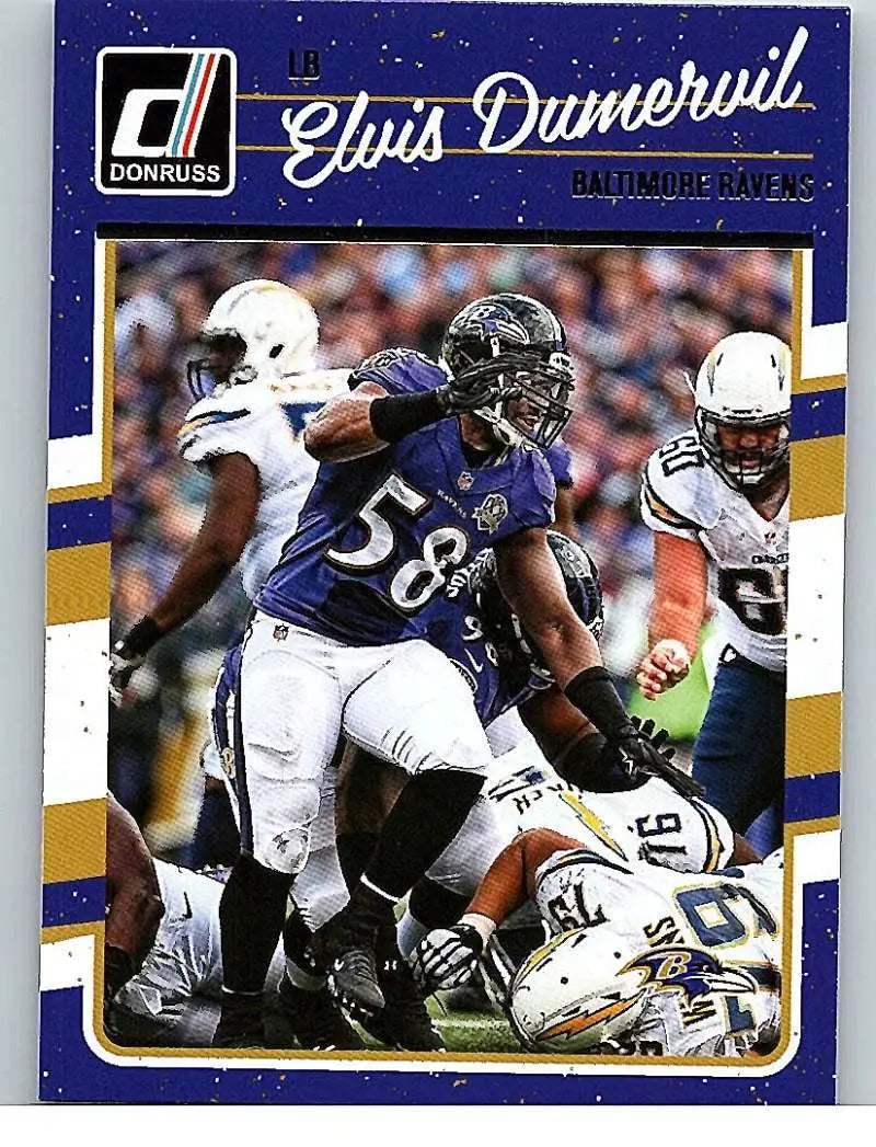 2016 Donruss #27 Elvis Dumervil NM-MT