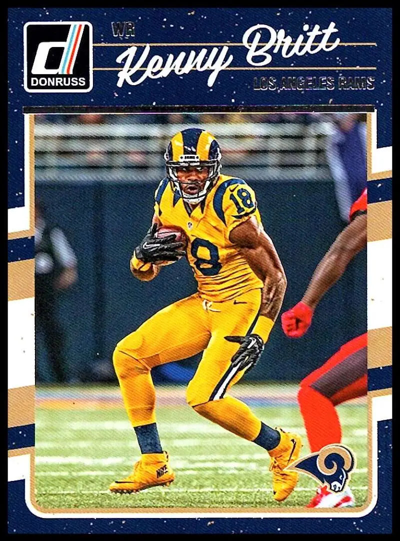 2016 Donruss #157 Kenny Britt NM-MT LA Rams