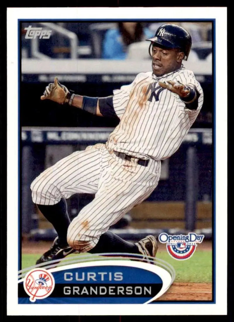 2012 Topps Opening Day #105 Curtis Granderson NM-MT Yankees